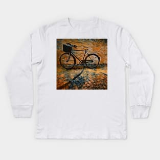 LET'S GO RIDE A BIKE. CREATIVE SERIES 2 Kids Long Sleeve T-Shirt